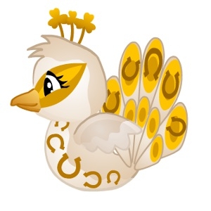 Golden Luck Peacock